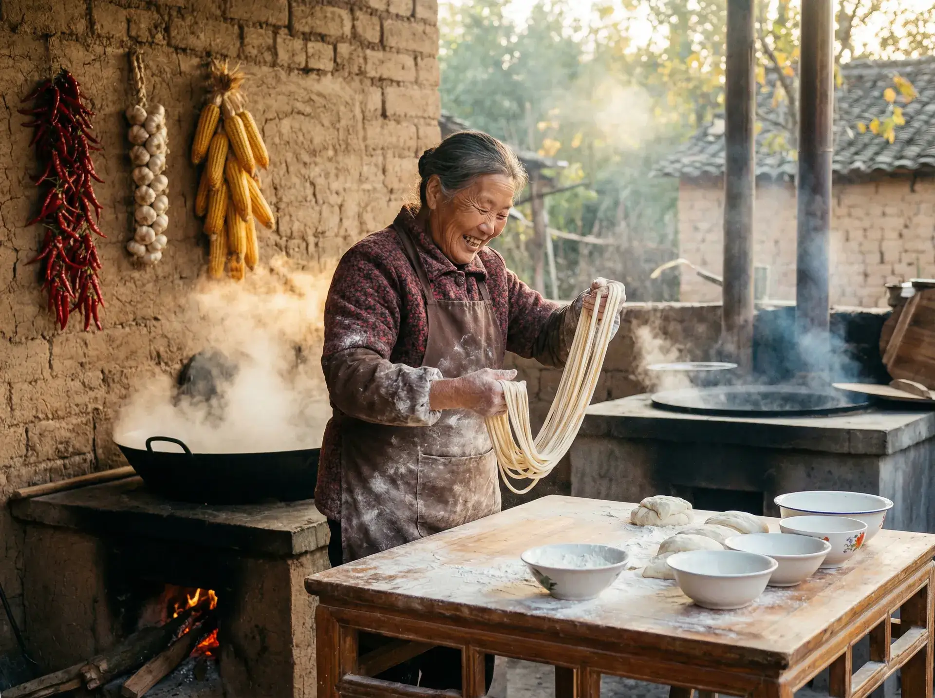 农家大嫂手擀面 - 特战荣耀免费观看 乡村美食